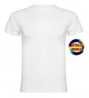 Camiseta Tecnica de punto liso de poliester para sublimación a todo color.